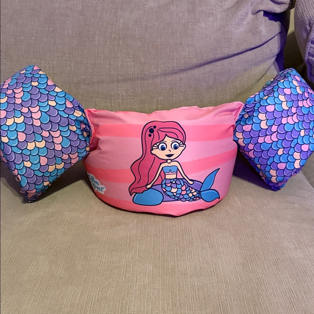 Puddle Jumper Pink Mermaid Swim Floaties